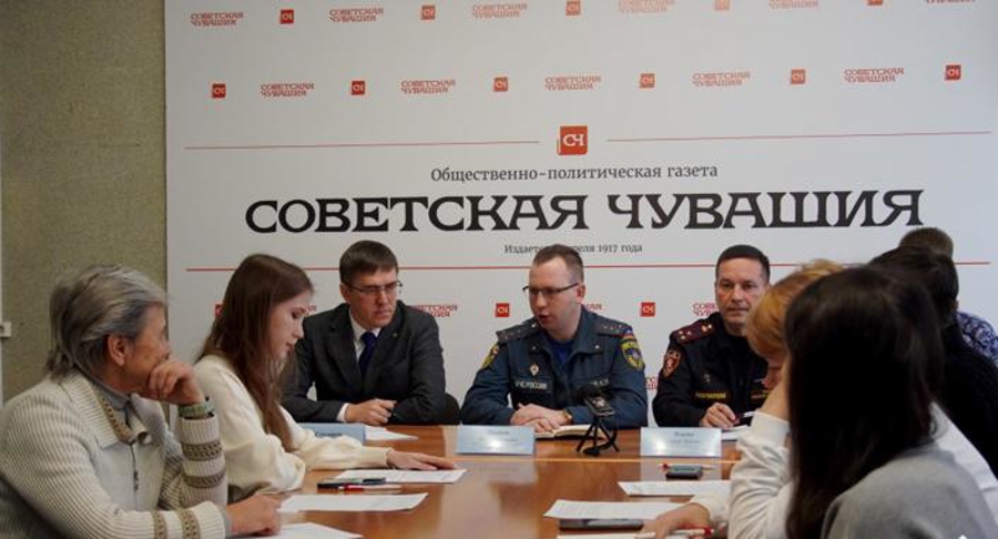 В Чебоксарах по инициативе Управления Росгвардии по Чувашской Республике - Чувашии состоялся брифинг по вопросам антитеррористической защищенности объектов