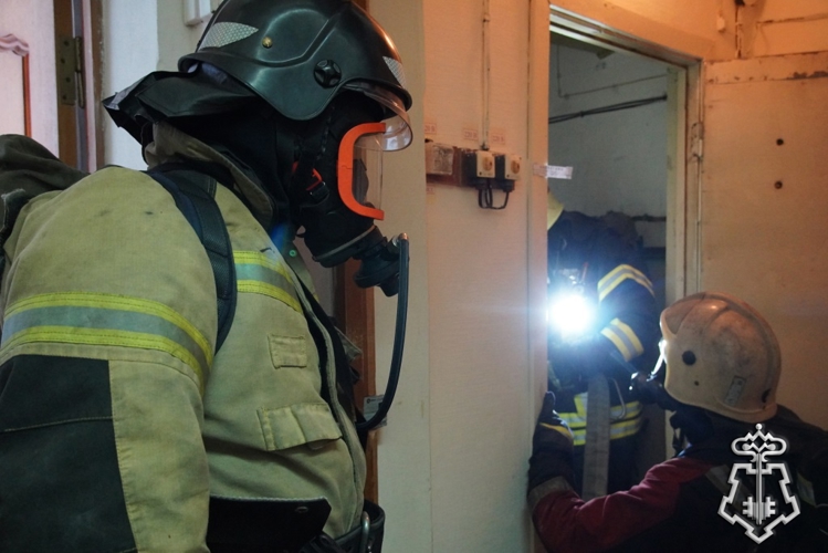 В чебоксарском отделе вневедомственной охраны Росгвардии состоялись пожарно-тактические учения
