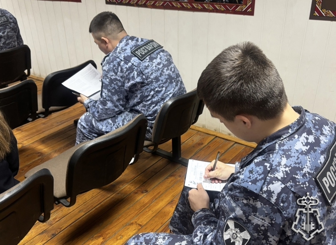Росгвардейцы Чувашии присоединились к всероссийской акции «Диктант Победы»