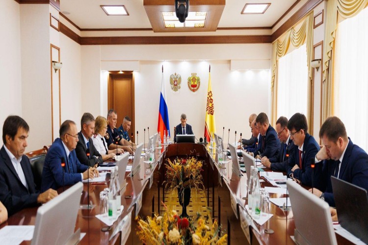 Заместитель начальника Управления Росгвардии по Чувашской Республике принял участие в заседании Комиссии по предупреждению и ликвидации чрезвычайных ситуаций
