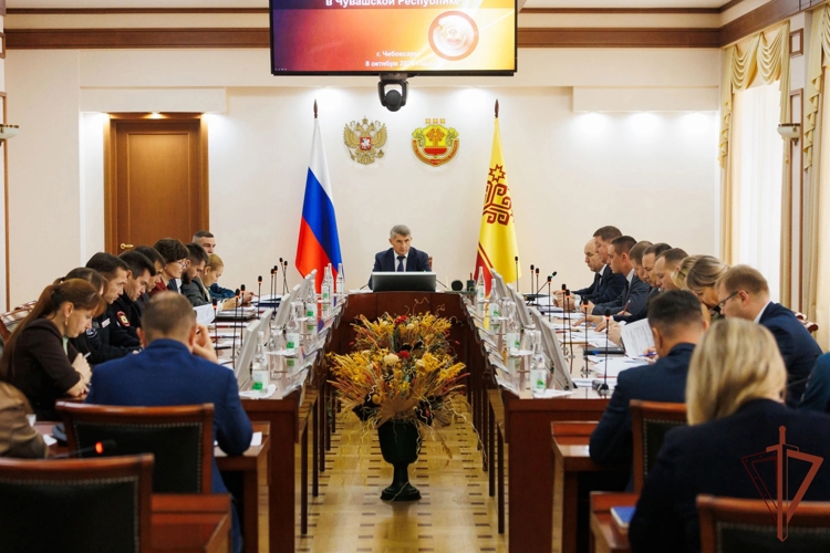 Личный состав Управления Росгвардии по Чувашской Республике принял участие в штабной тренировке по гражданской обороне